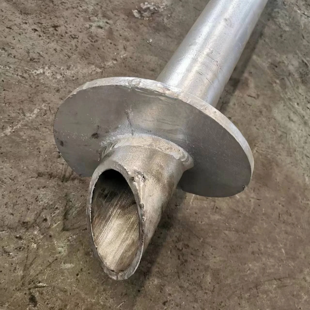 Underpining Helical Piles Piers Adjust Flange Helical Screw Pile