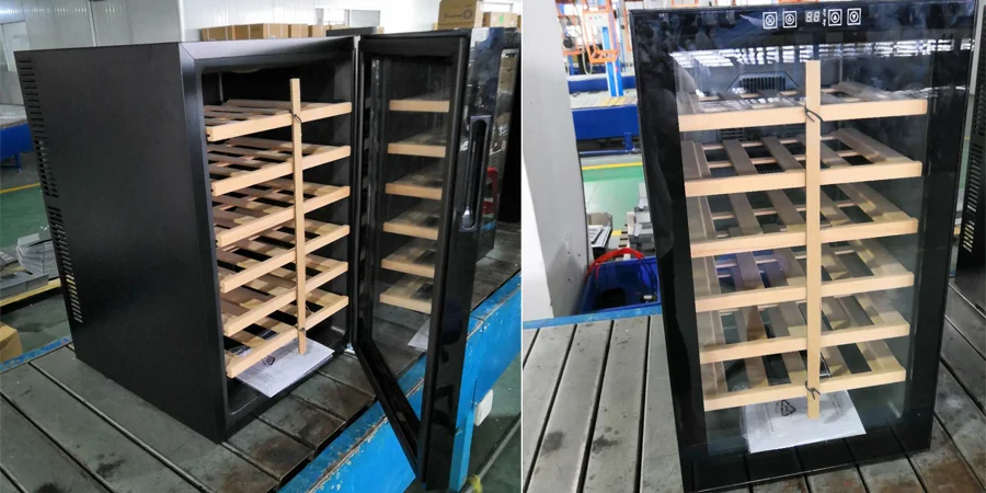 Semiconductor Electric Refrigerator Wine Cooler Electronic Single Wine Bottle Cooler Electric Cigar Cabinet