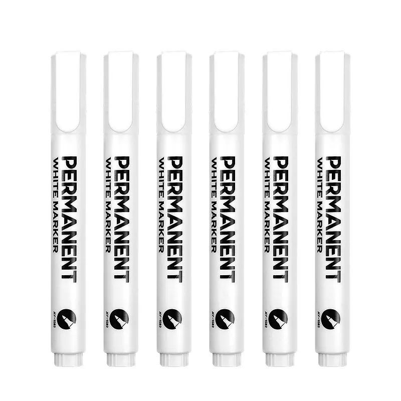 Quick drying white paint pen permanent waterproof tire paint marker for cars