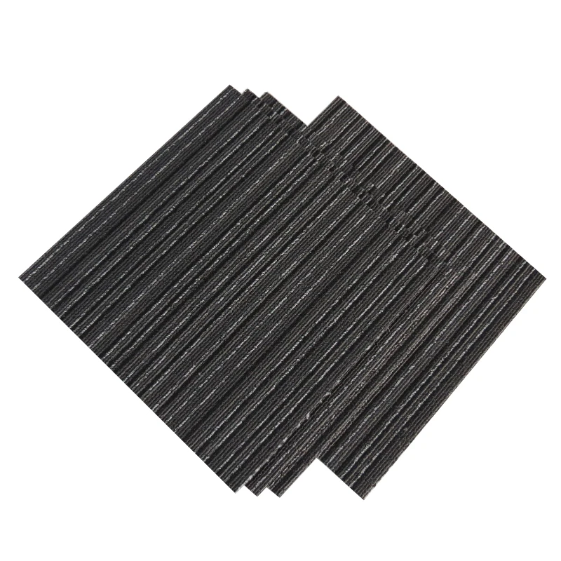 Commercial Office Carpet Tile Modular PVC Bitumen Backing  PP Carpet Tiles 50x50
