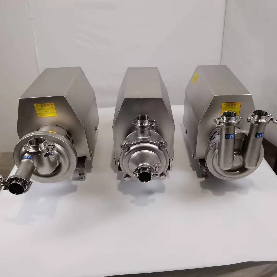 Liquid ring vacuum pump self priming centrifugal pump