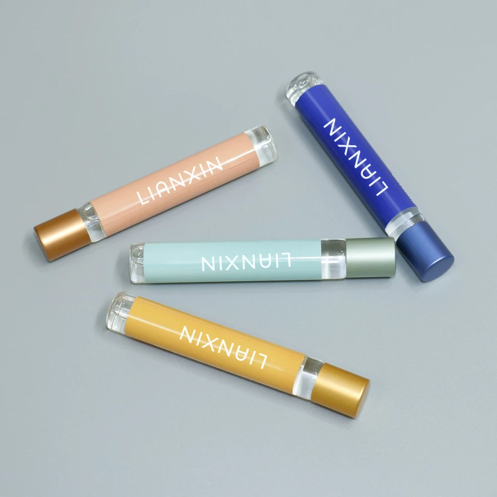 Custom Small Roll On Bottle With Plastic Ball  10 ml Perfume Roller Bottles 10ml Essential Oils