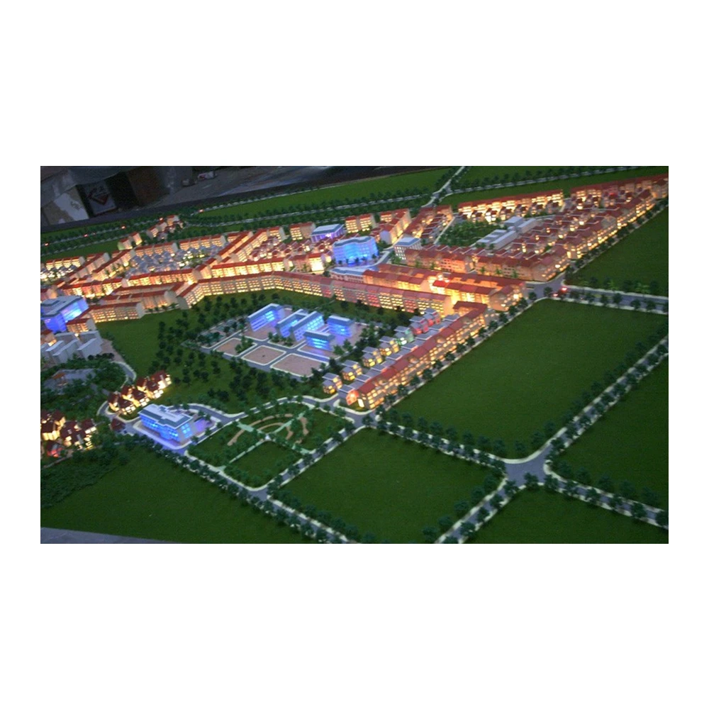 Sand table model planning machinery topography processing and production custom sand table model