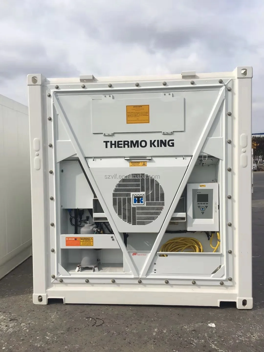 New 20Ft Reefer Refrigeration Freeze Container For Storage Transport Usage Carrier Thermoking Motor Darkin Motor Compressor