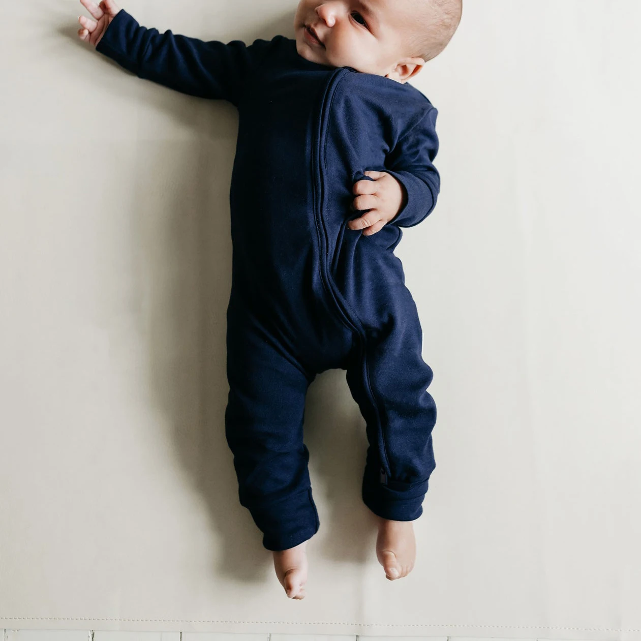 Blueberry Cotton Zip Onepieces wholesale Newborn Infant Onesie Rompers Pajamas For Baby Boys Girls boutique Clothes Baby Romper