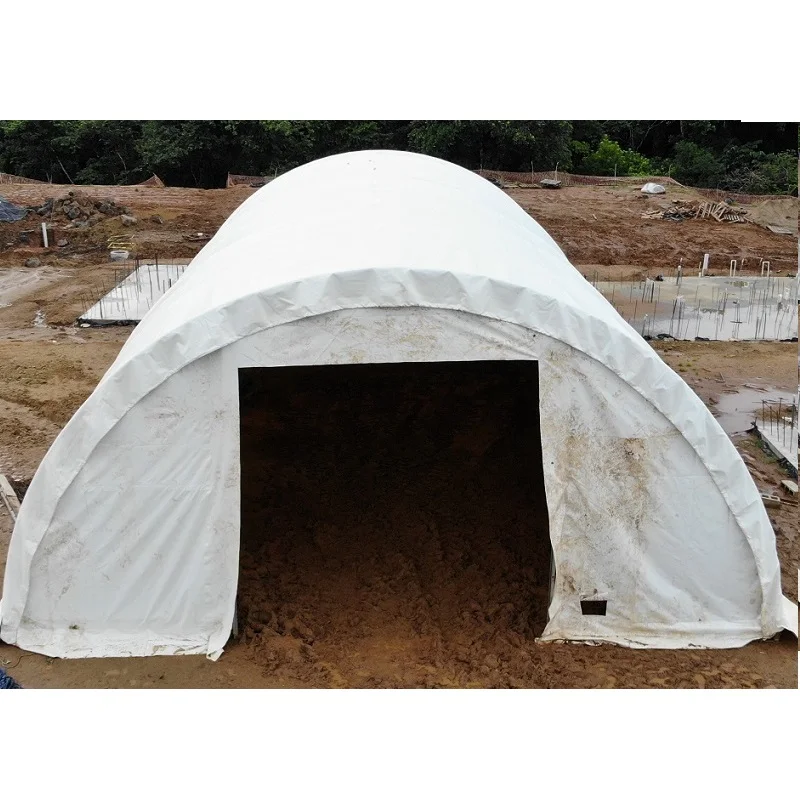 L12xW9xH4.5m PVC fabric steel frame portable carport for sale