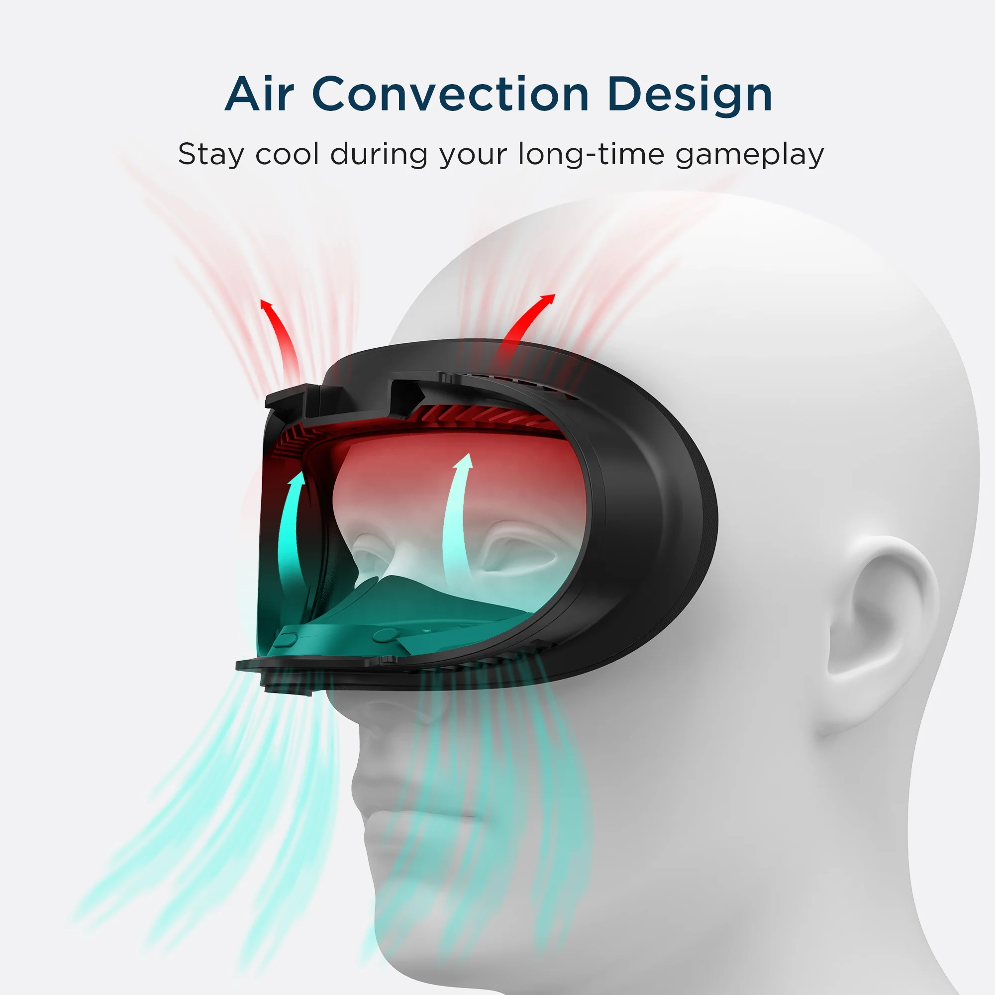 Спортивный чехол KIWI design 6 в 1, впитывающий пот и дышащий пенопласт, кронштейн интерфейса для лица для Oculus Quest 2