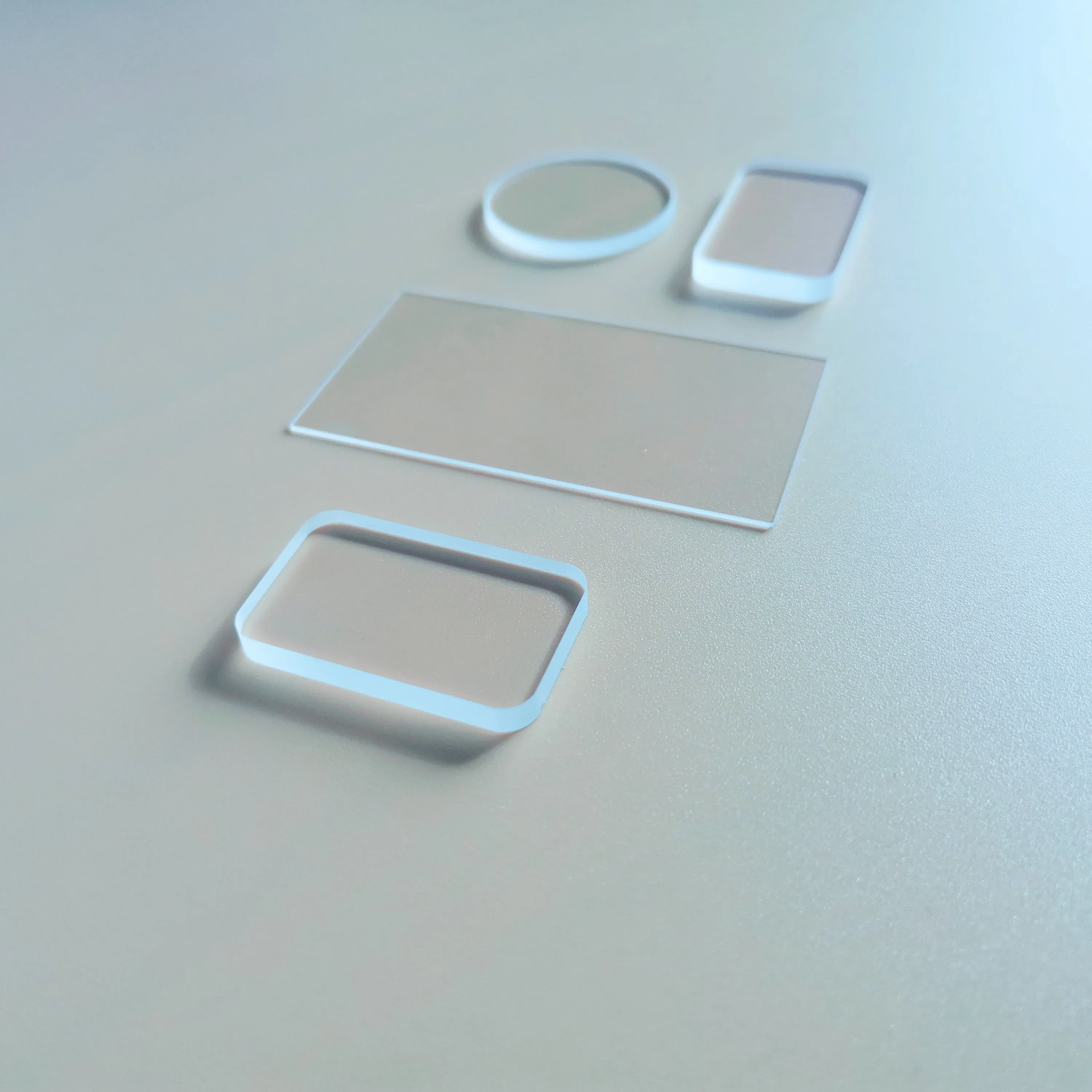 UV Transmission 90% Fused Silica Glass Optical Transparent Window