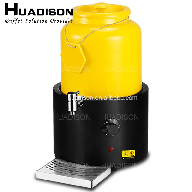 Huadison Electrically Heated Beverage Thermos Bucket,Coffee Milk Ceramic Thermos Bucket Buffet Catering Juice Dispenser For Sale