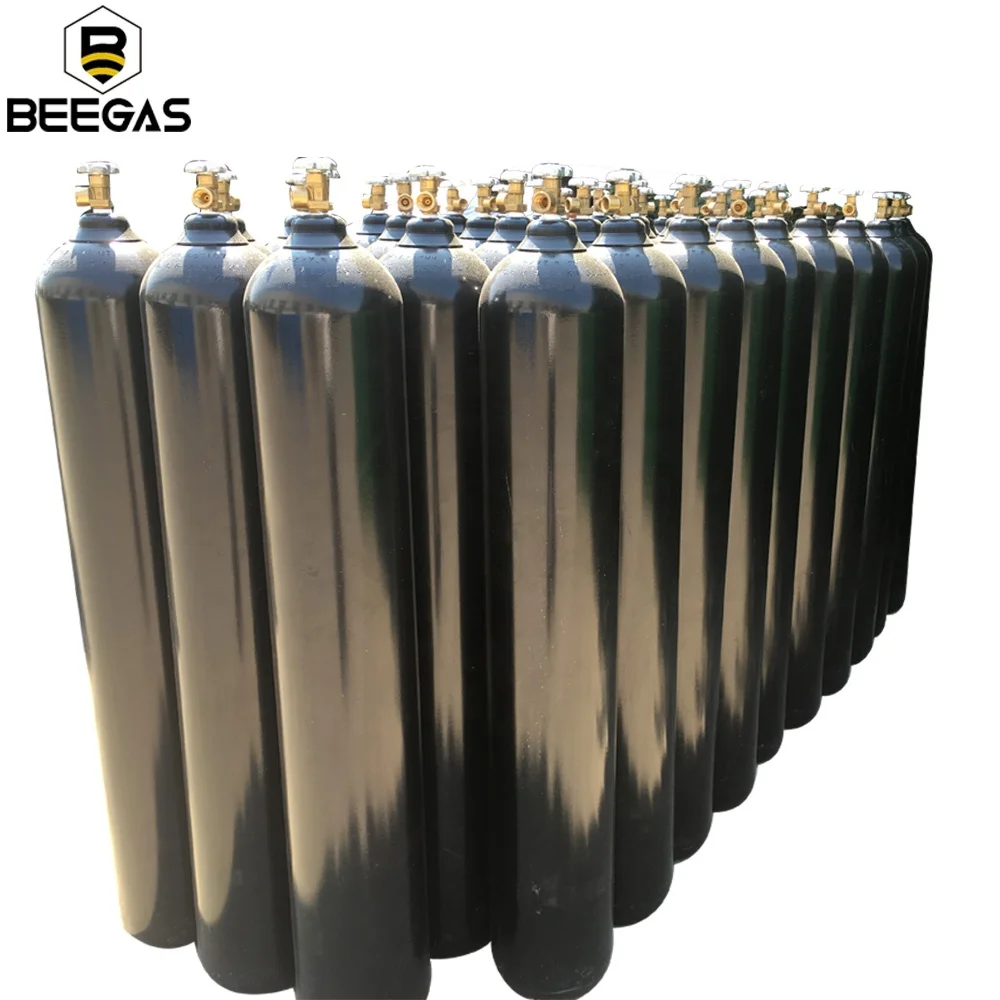 Оптовая цена 40L N2 баллон азота Бензобак высокой чистоты 99.999% Промышленные газы