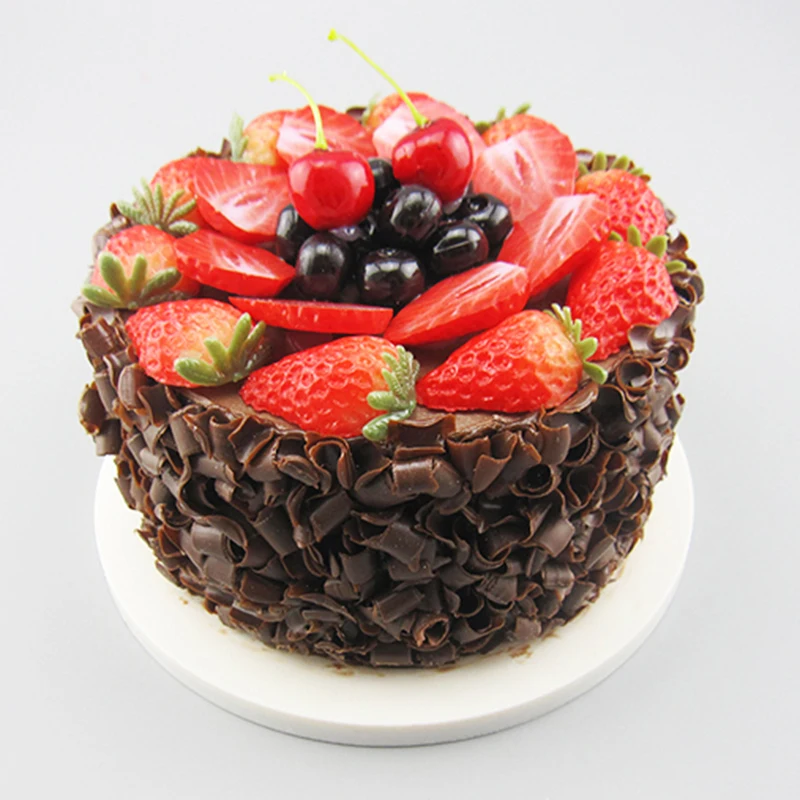 Имитация свадебного торта/торта на день рождения модель еды для украшения магазина пирожных