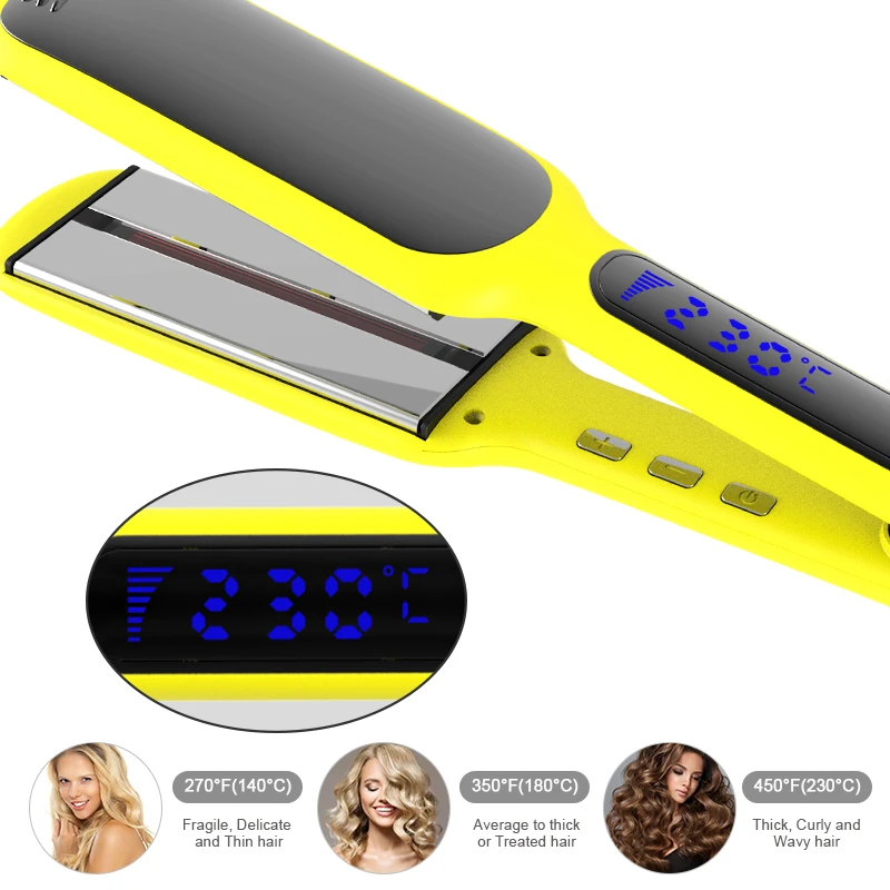 High quality professional manufacturers direct supply hair irons infrared hair straightener flat iron