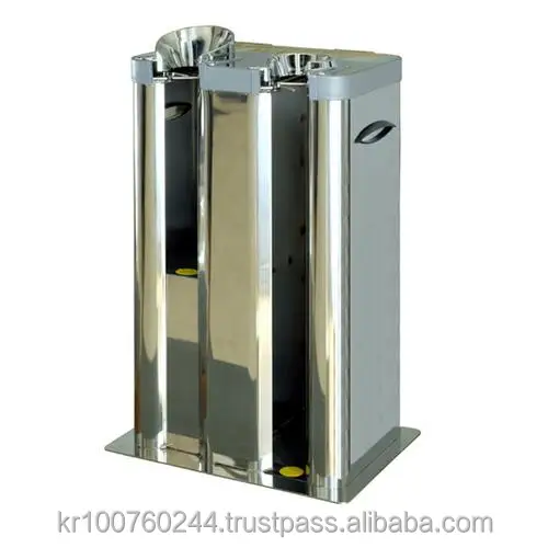 
[OP2-MB] 2 Mixed Short & Long Slot Automatic Wet Umbrella Wrapping Bag Machine Dispenser made in Korea 