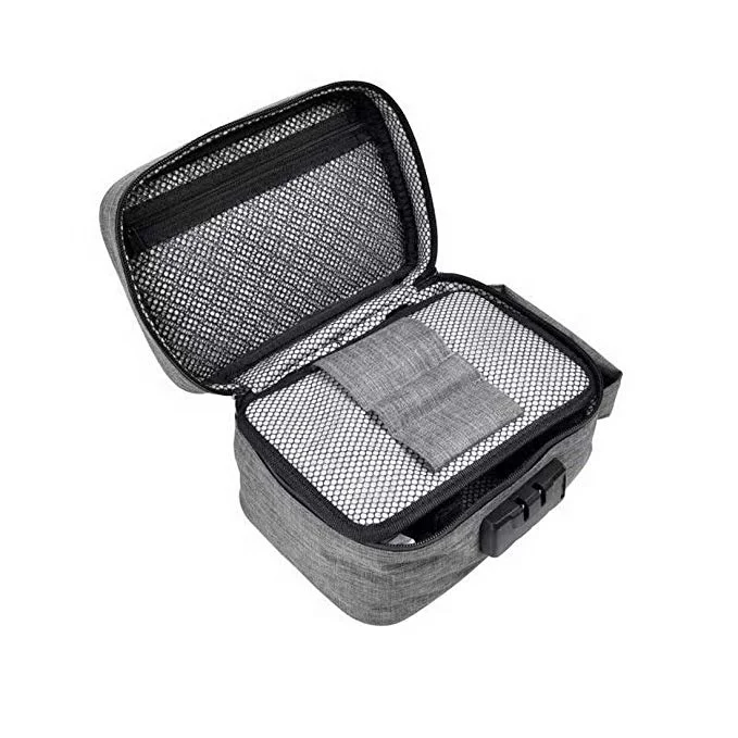 Упаковочная сумка на молнии с защитой от запаха и застежкой