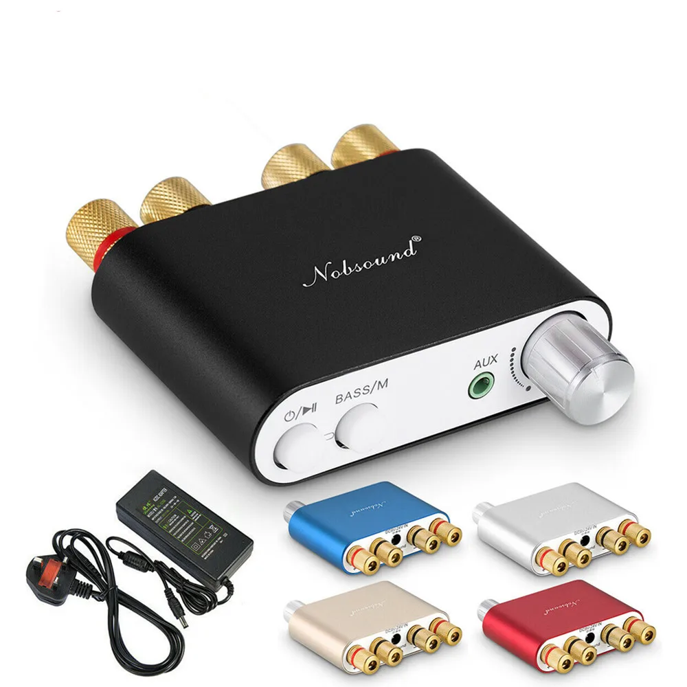 HiFi 100W Mini TPA3116 BT Digital Amplifier Amp Stereo Amplifier HiFi Audio Receiver USB DAC