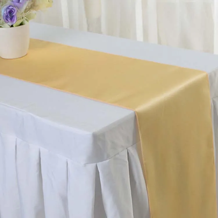 Luxury Elegant Banquet Decoration Table Runners Fancy Wedding
