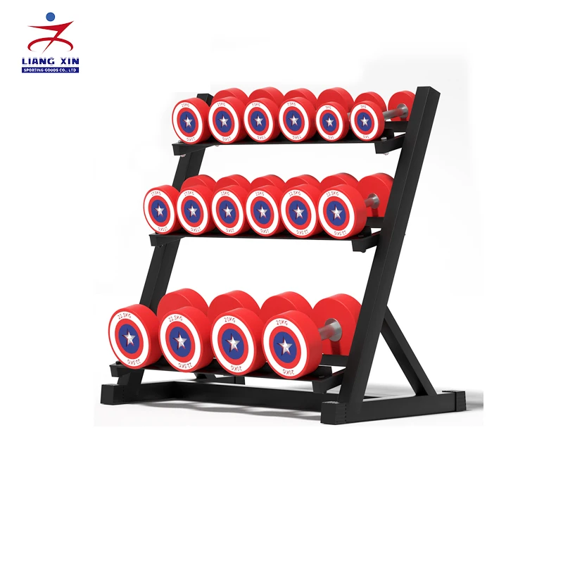 Гантели из искусственной резины 10 кг