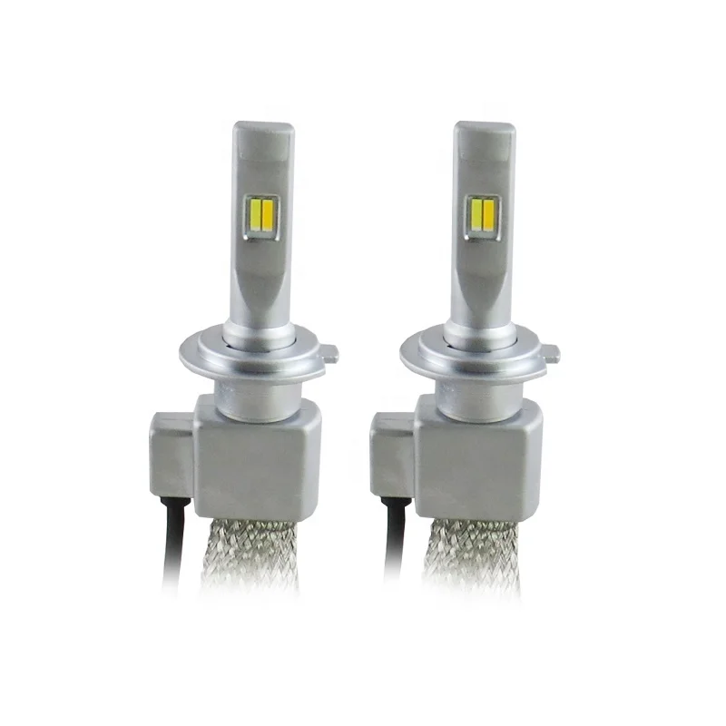 MACAR high bright h4 100W HB3 Copper strip led car headlights led headlight dual color