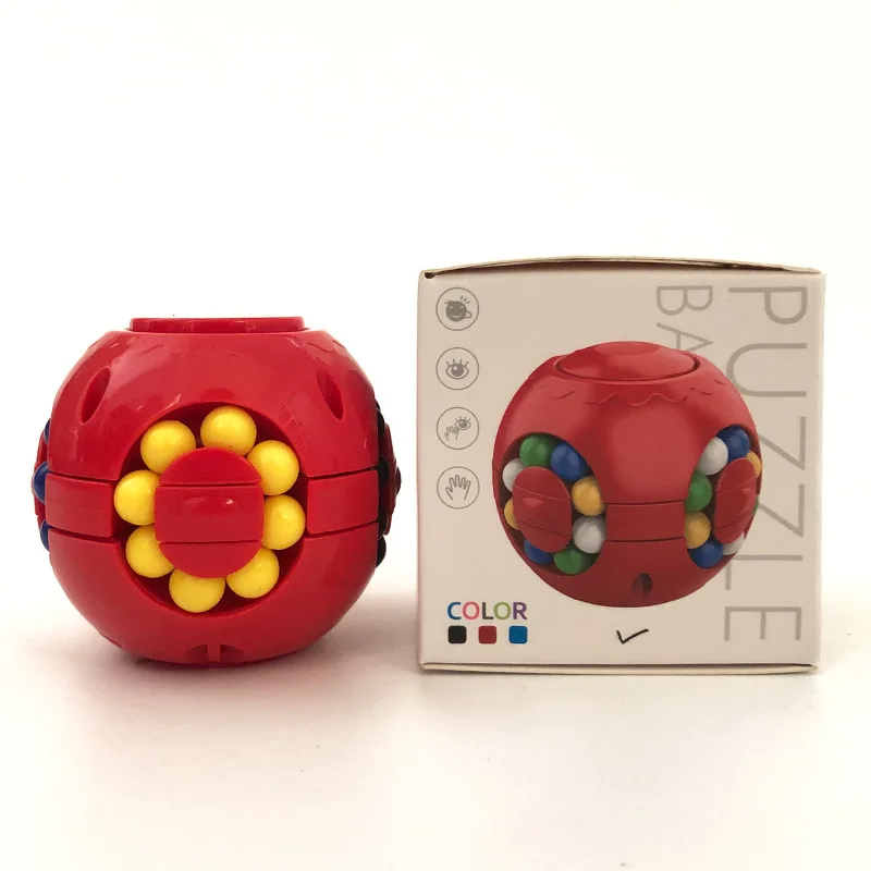 Amazon hot selling Children education magic bean cubes customized new design Fidget Spinner toy for kids