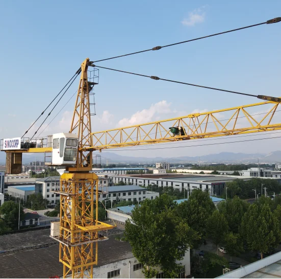 TC6010 6t Capacity  Topkit  Walking/chassis Tower Crane