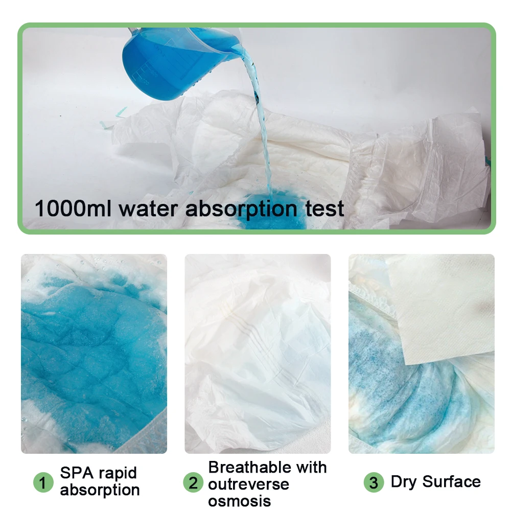 FREE SAMPLE Incontinence Adult Diapers Panties underwear disposable wholesale Super Absorption High Quality Manufacturer Direct