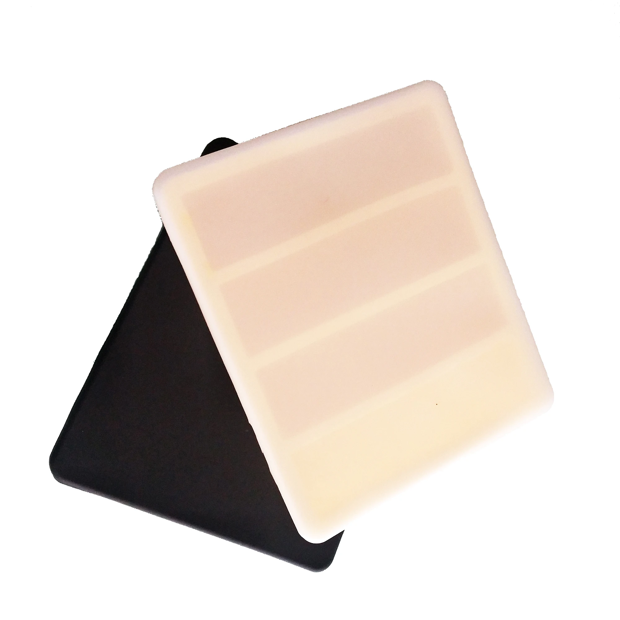 Silicone Butter Tray Mold, Large 4 Cavities Rectangle Container for ice cube