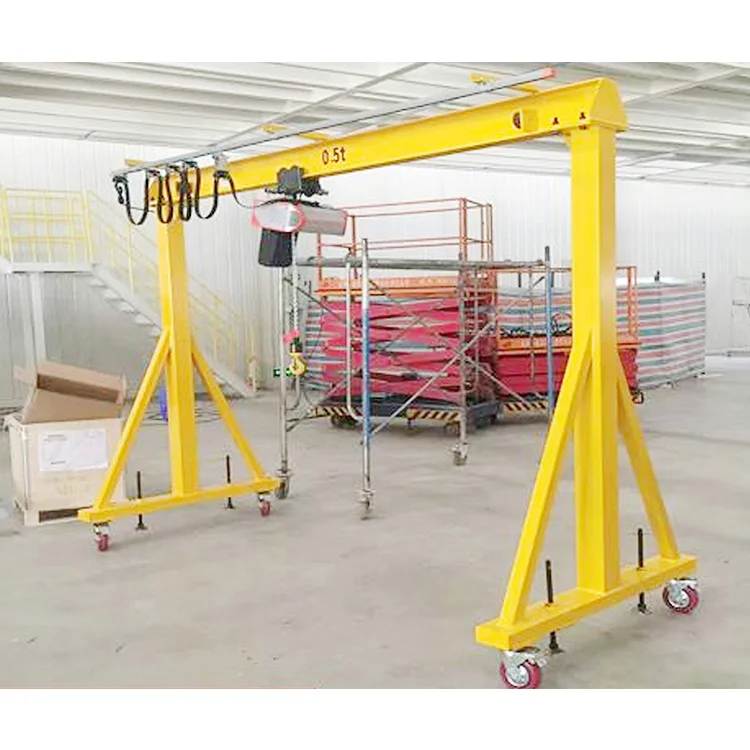 Mini Electric Wireless Gangtry Crane 3 Ton 5 Ton 8 Ton Portable Gantry Crane