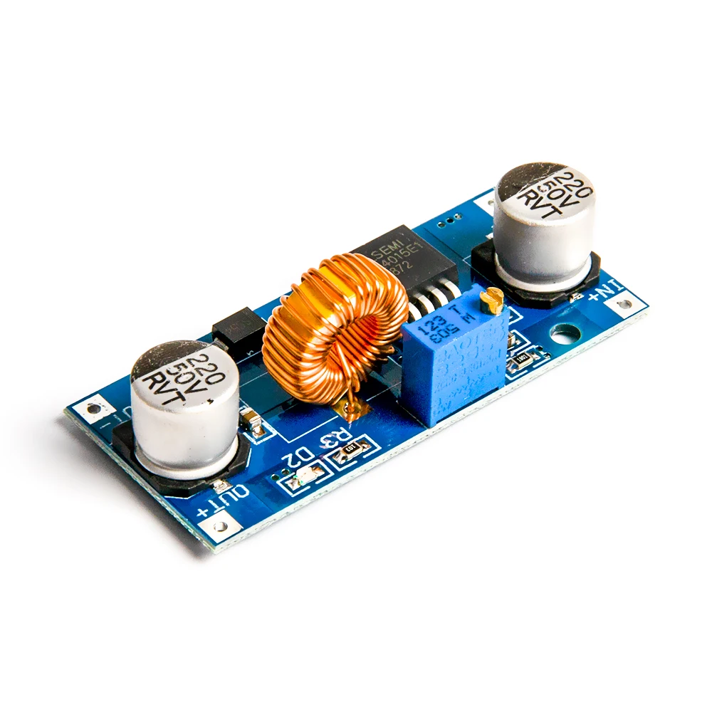 XL4015 DC-DC 4-38V Step Down Adjustable Power Supply Module 5A 96% High Efficiency