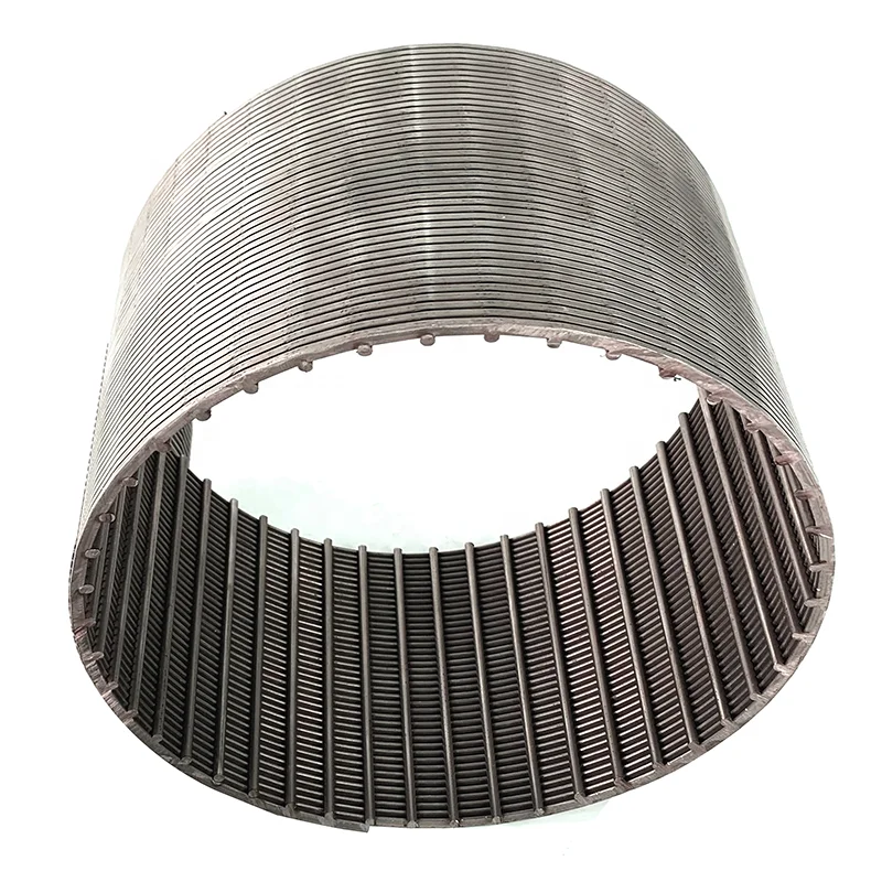 2021 Year New Products Water Well Filter Metal Wedge Wire Screen Filter Mesh johnson Screen