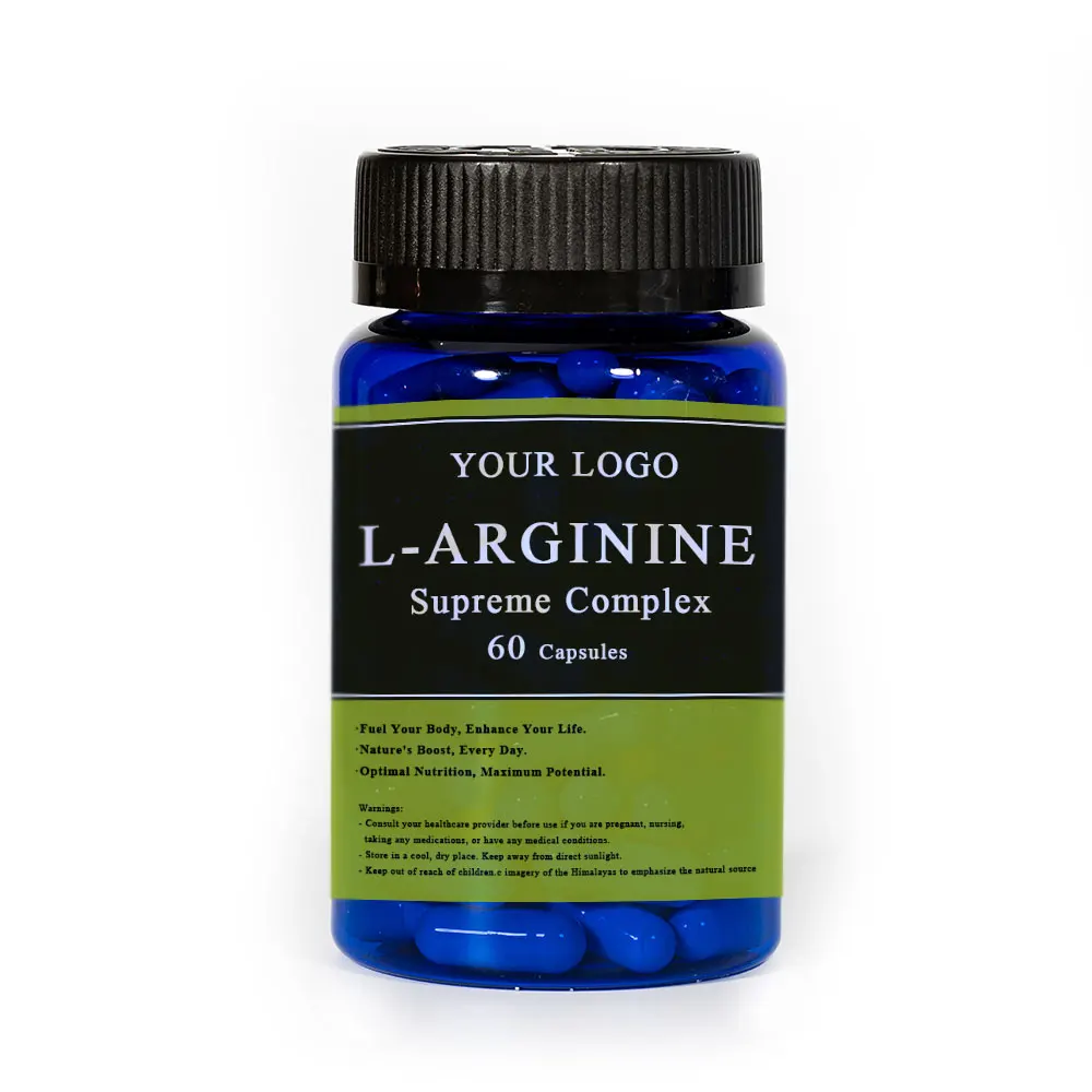 OEM Private Label L Arginine Capsule Amino Acid Supplement l-arginine capsules