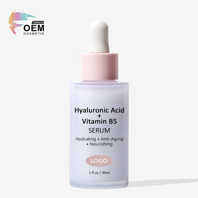 Oem Hyaluronic Acid Serum B5 Vegan Hydrating Serum Private Label For Dryness Redness And Uneven Texture