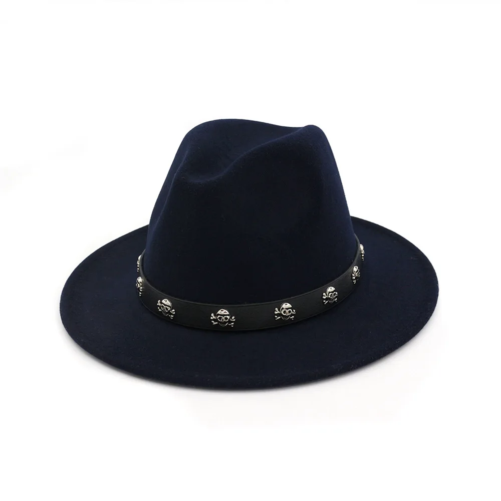 2022 High Quality Winter Autumn Hat Felt Cowboy Hats Fedora Hats Wool Felt Wholesale Fashion Styles