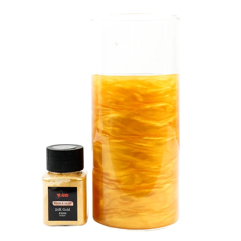 Europe Allows E171 Free Edible Luster Dust Mica Powder for Cake Food Drinks with Kosher