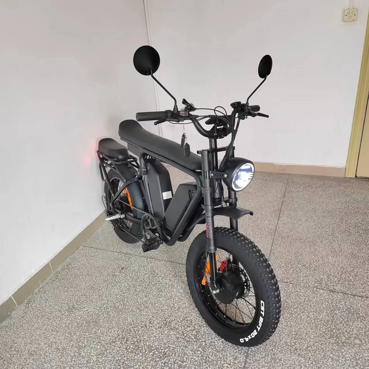 52V Electric Bike Thumb speed  Fat Bike Ebike 2000W Dual Battery 44Ah Oil Brake Full Suspension  Electric Bicycle Dual Motor