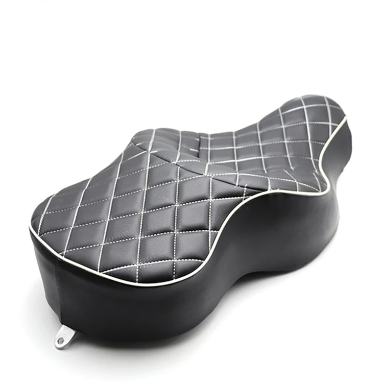 Аксессуары для мотоциклов RTS подходит Harley Xl883 1200n 04-15 883 кожаное сиденье Модифицированная утолщенная Подушка на два