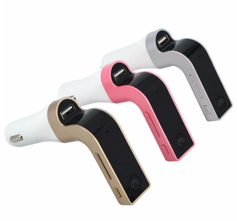 FM-трансмиттер, аудио mp3-плеер, 3,1 А, быстрая зарядка, двойное зарядное устройство USB для автомобиля, комплект с Bluetooth для автомобиля