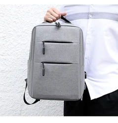 High Quality Notebook Bag College portable Oxford 15.6 Inch Durable Business USB School Bag Laptop Backpacks For Men