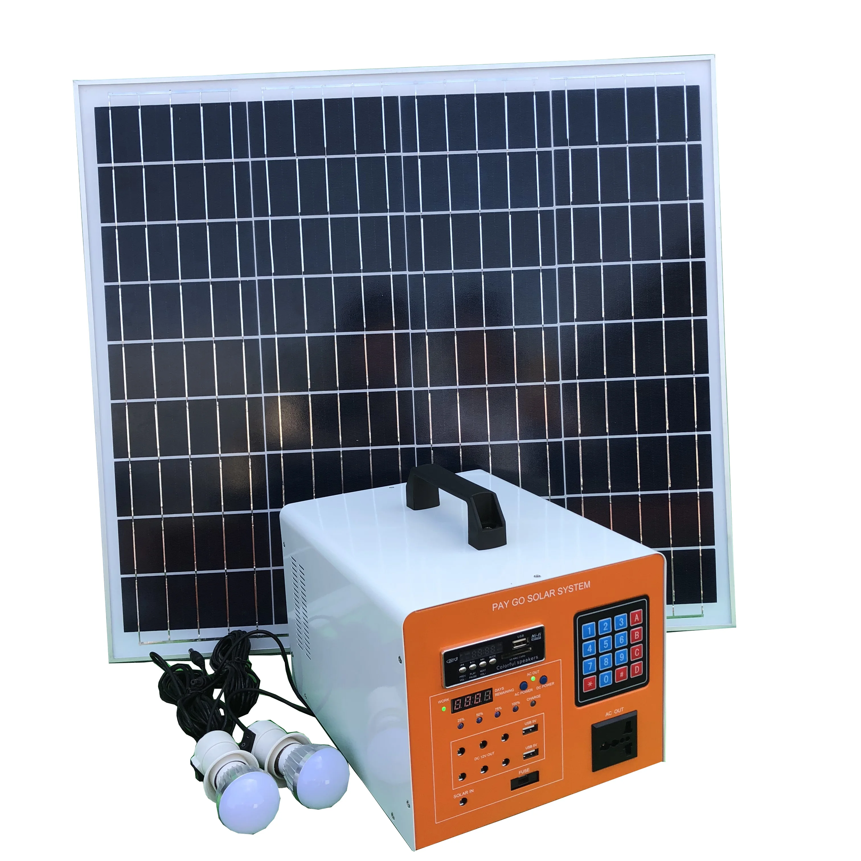pay as you go solar electricity generating system off grid solar system for home
