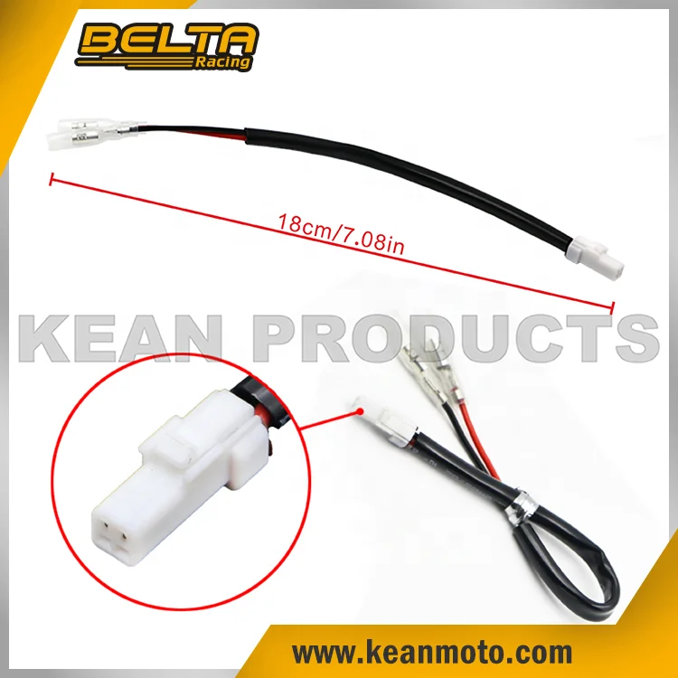 Motorcycle Turn Signal Connector Harness Indicator Connector For KTM KSLA-HC0901