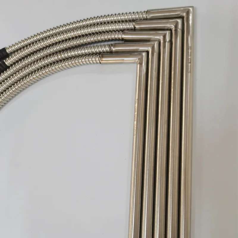 Direct Supply7Shaped heating pipe stainless steel casing heating rod single-end dry burning mold electric heating pipe industria