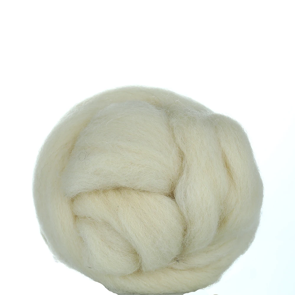 Натуральные Цветные высококачественные фабричные 100% шерстяные топы используемые для