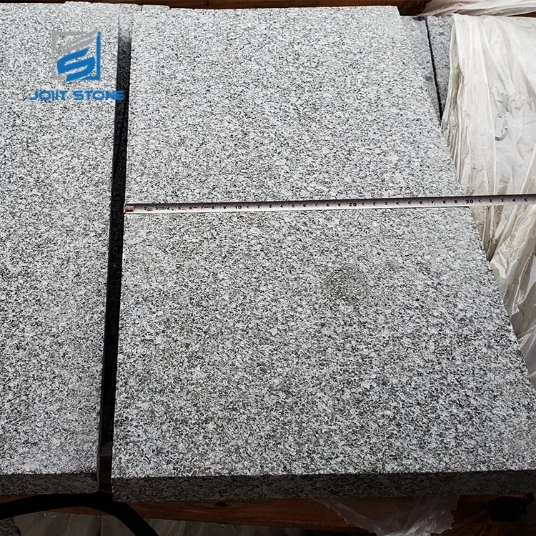 Hot Selling Water Sealing Flamed Mint Green Gray  Granite Tile