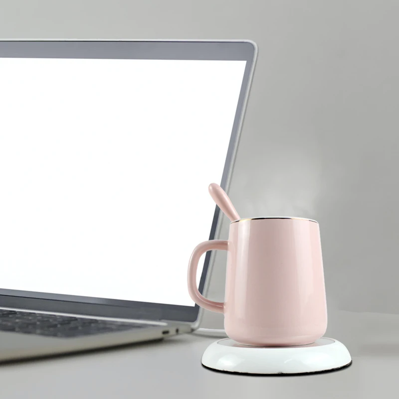 2023 new factory direct sales electric thermostat mug USB rechargeable coffee mug insulator