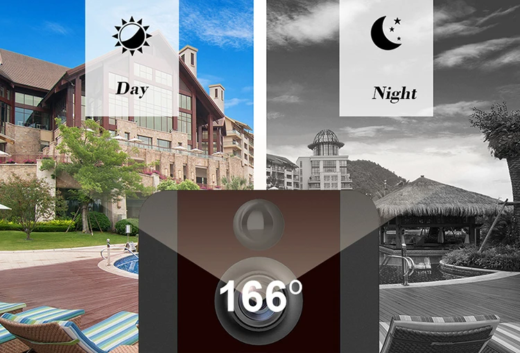 HL&OEM v7s livehome app control video doorbell with camera wifi 1080p smart home monitoring doorbells chime battery optional