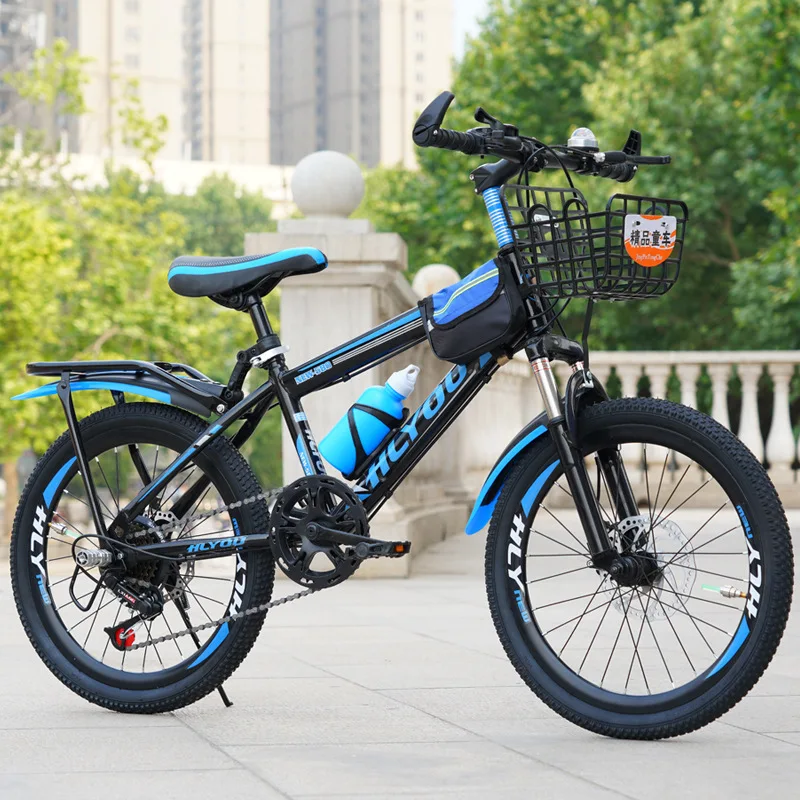 Детский горный велосипед из углеродистой стали, 20 дюймов, для продажи, с дисковым тормозом, двойной подвеской