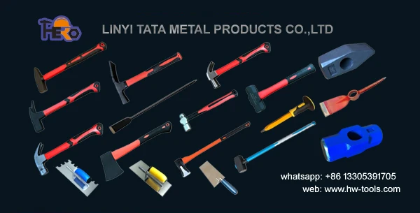 professional hammer factory wholesale Spanish type hammer with high quality forged hammer head