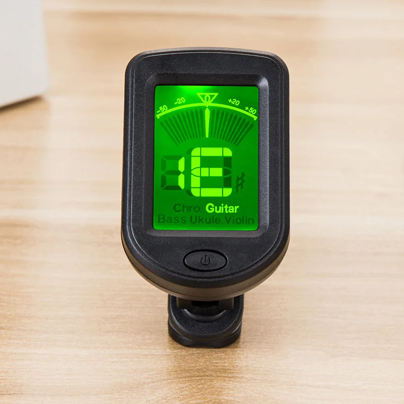 2024 chromatic tuner with China guitar accessories factory digital guitar tuner