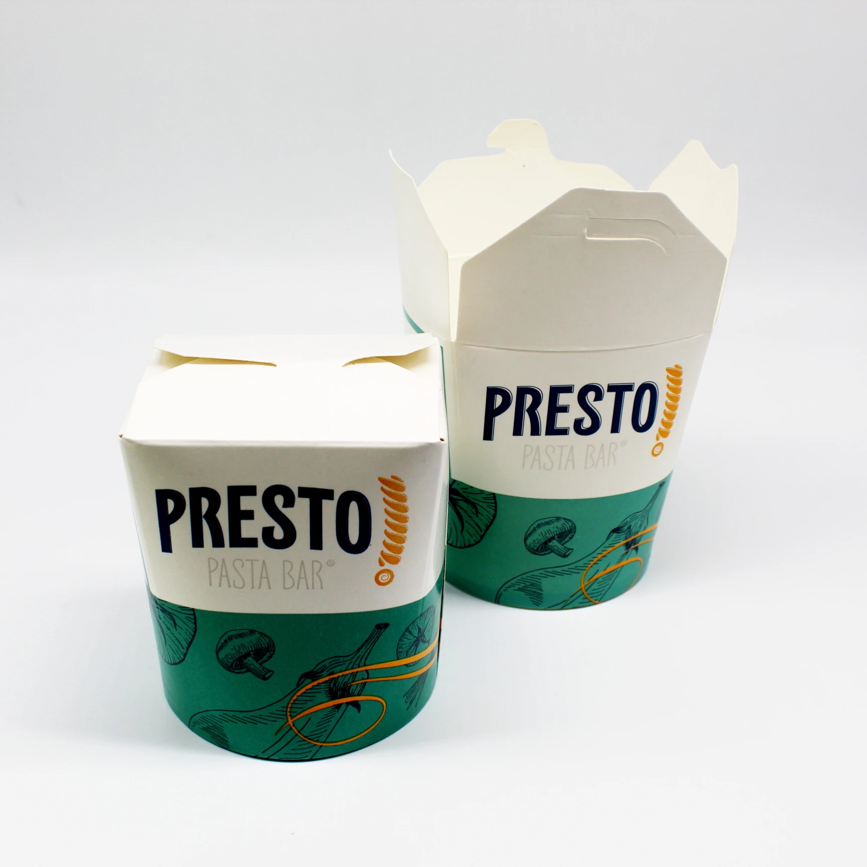 Lunch box paper hard food noodle boxes