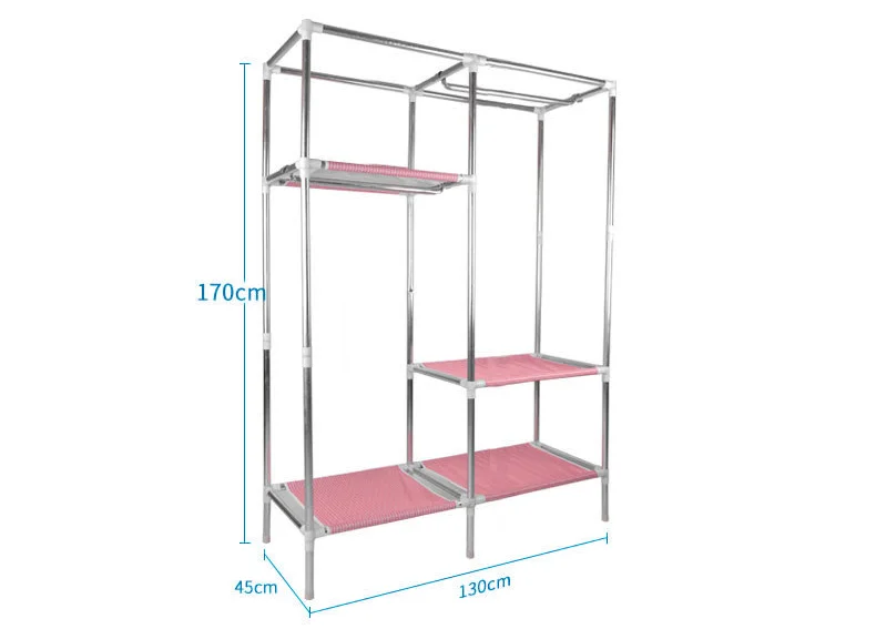 
130cm Wide 2 Door Sliding Modern Design Bedroom Wardrobes 