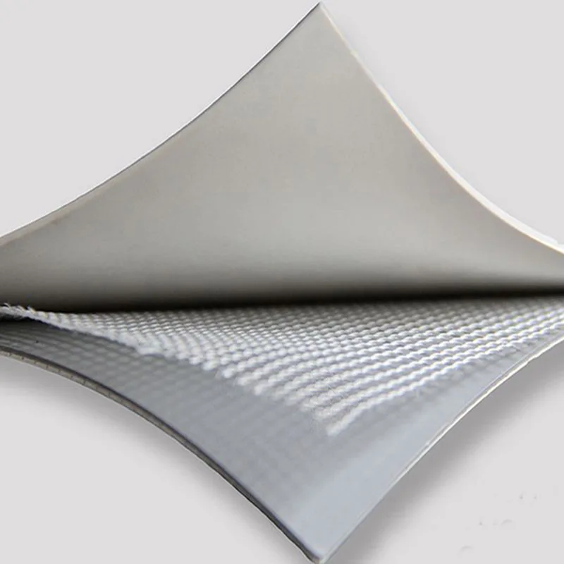Polyvinyl Chloride PVC Polymer Waterproof Membrane Self-adhesive Material Engineering